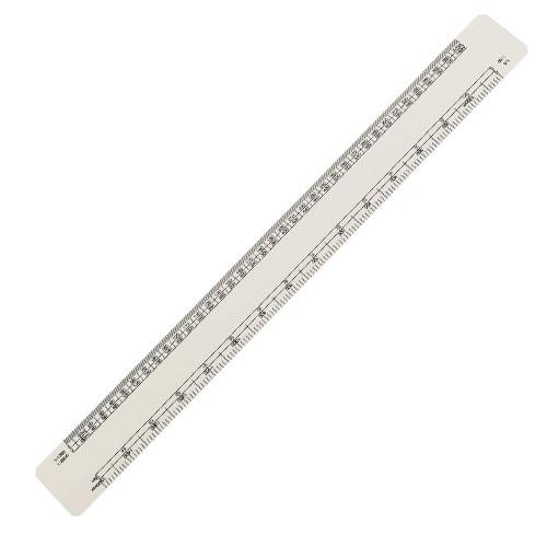 30cm Oval Scale Ruler