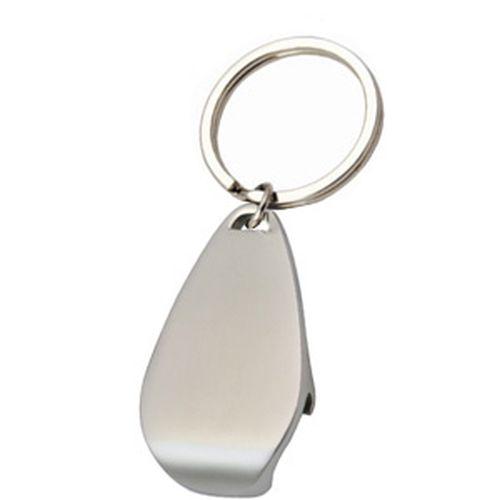 Arc Oval Bottle Opener Keyring