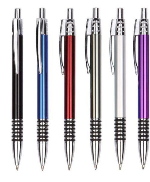 Arc Rubber Grip Metal Pen