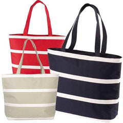 Avalon Stripe Insulated Tote Bag