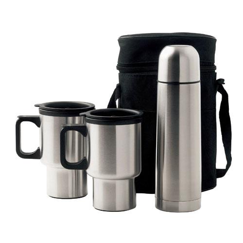 Oxford Travel Mug and Flask Set