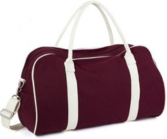 Retro Overnight Canvas Bag