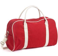 Retro Overnight Canvas Bag