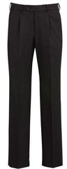Mens Single Front Pleat Pant