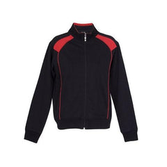 Retro Unbrushed Contrast Fleece Jacket