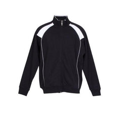 Retro Unbrushed Contrast Fleece Jacket