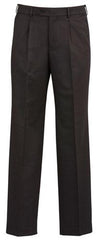 Mens Single Front Pleat Pant