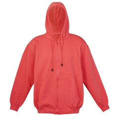 Retro Poly Cotton Zip Hoodie