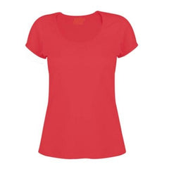 Logo Ladies Cotton Spandex TShirt