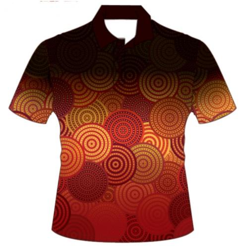 Custom Full Colour Sublimated Polo Shirt