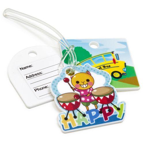 Custom Shape Acrylic Luggage Tag