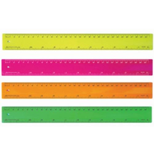 Eclipse 30cm Fluro Rulers