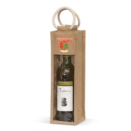 Eden Jute Wine Bag