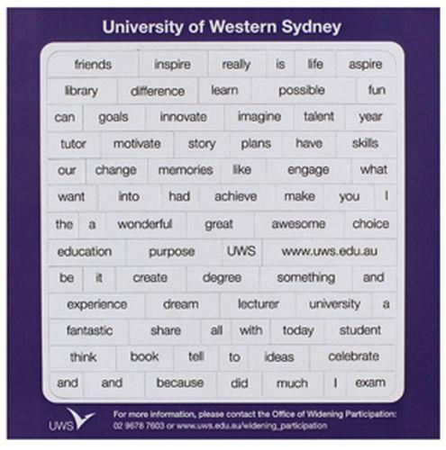 Fridge Magnet Poetry