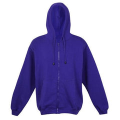 Retro Poly Cotton Zip Hoodie
