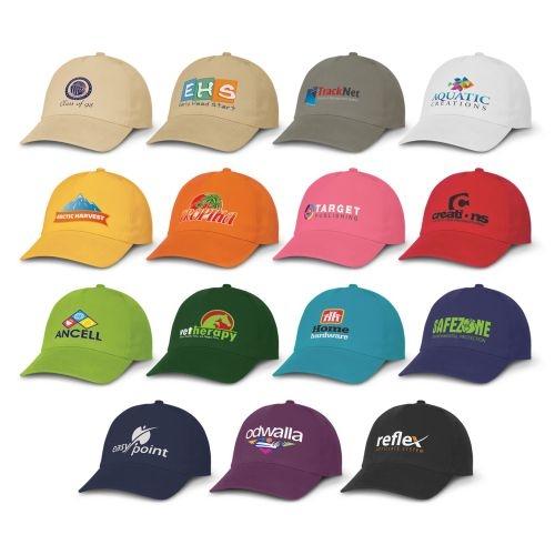 Eden 5 Panel Heavy Brushed Cotton Cap