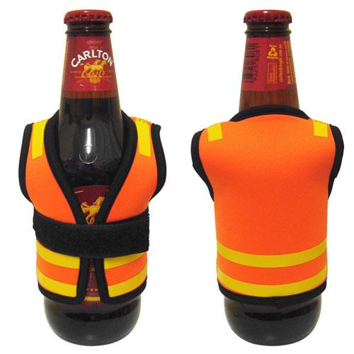 Hi Vis Stubby Cooler