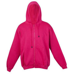 Retro Poly Cotton Zip Hoodie