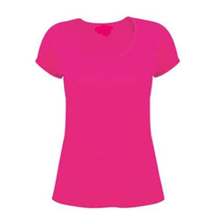 Logo Ladies Cotton Spandex TShirt