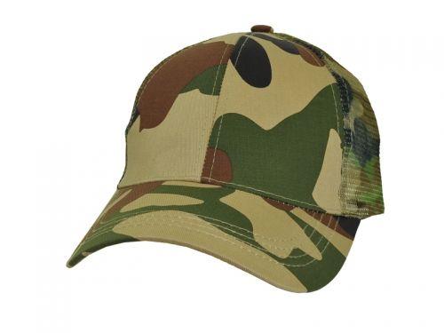 Icon Premium Camouflage Cotton Trucker Cap