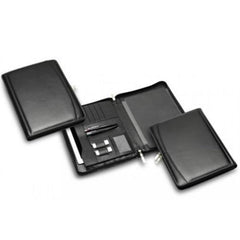 R&M Premium Leather Compendium With Tablet Pocket