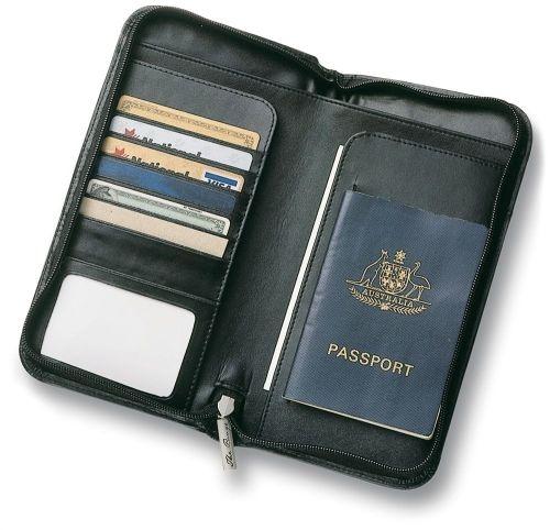 Avalon Leather Travel Wallet