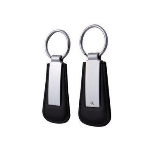 Xcite Leather Nickel Keyring.