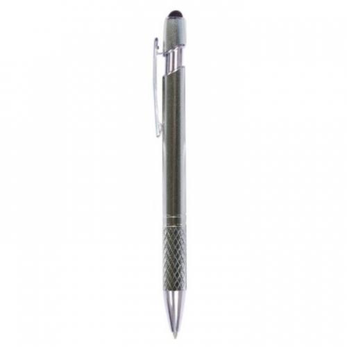 Arc Diamond Grip Metal Pen with Stylus