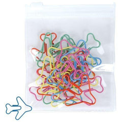 Bleep Shaped Paperclips in PVC Zippered Bag