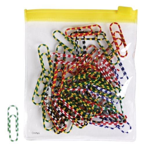 Bleep Shaped Paperclips in PVC Zippered Bag