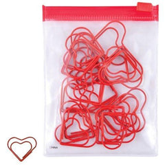 Bleep Shaped Paperclips in PVC Zippered Bag