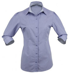 Outline Lightweight Mini Check Business Shirt