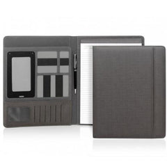 Yale Modern A4 Un-Zippered Compendium - Charocal