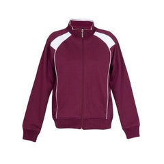 Retro Unbrushed Contrast Fleece Jacket