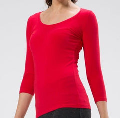 Logo Ladies 3/4 Sleeve TShirt