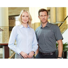 Outline Fine Stripe Business Shirts