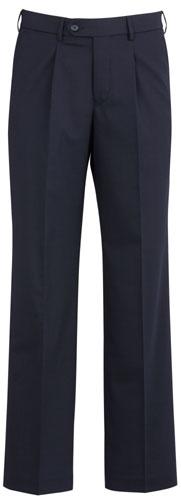 Mens Single Front Pleat Pant