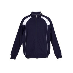 Retro Unbrushed Contrast Fleece Jacket
