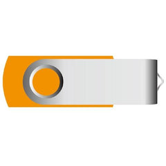 A Logo Swivel USB Flash Drive