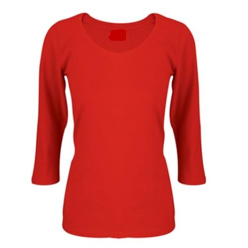 Logo Ladies 3/4 Sleeve TShirt