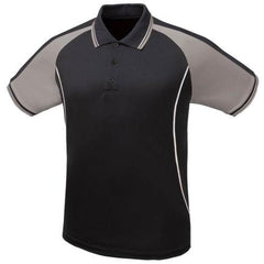 Icon Contrast Panel Design Polo Shirt