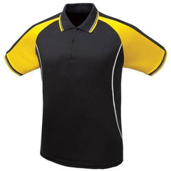 Icon Contrast Panel Design Polo Shirt