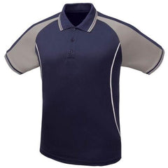 Icon Contrast Panel Design Polo Shirt