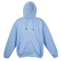 Retro Poly Cotton Zip Hoodie