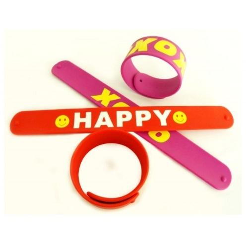 Silicone Slap Bands