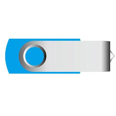 A Logo Swivel USB Flash Drive