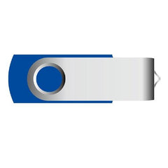 A Logo Swivel USB Flash Drive