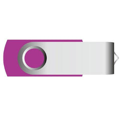 A Logo Swivel USB Flash Drive
