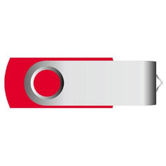 A Logo Swivel USB Flash Drive
