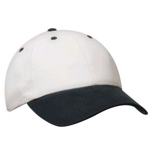 Brushed Heavy Cotton Cap with Logo